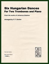 Six Hungarian Dances for Two Trombones and Piano P.O.D. cover